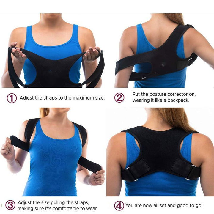 Posture Corrector Posture Support - Back and Shoulder - Shapewear | Fashiongirl