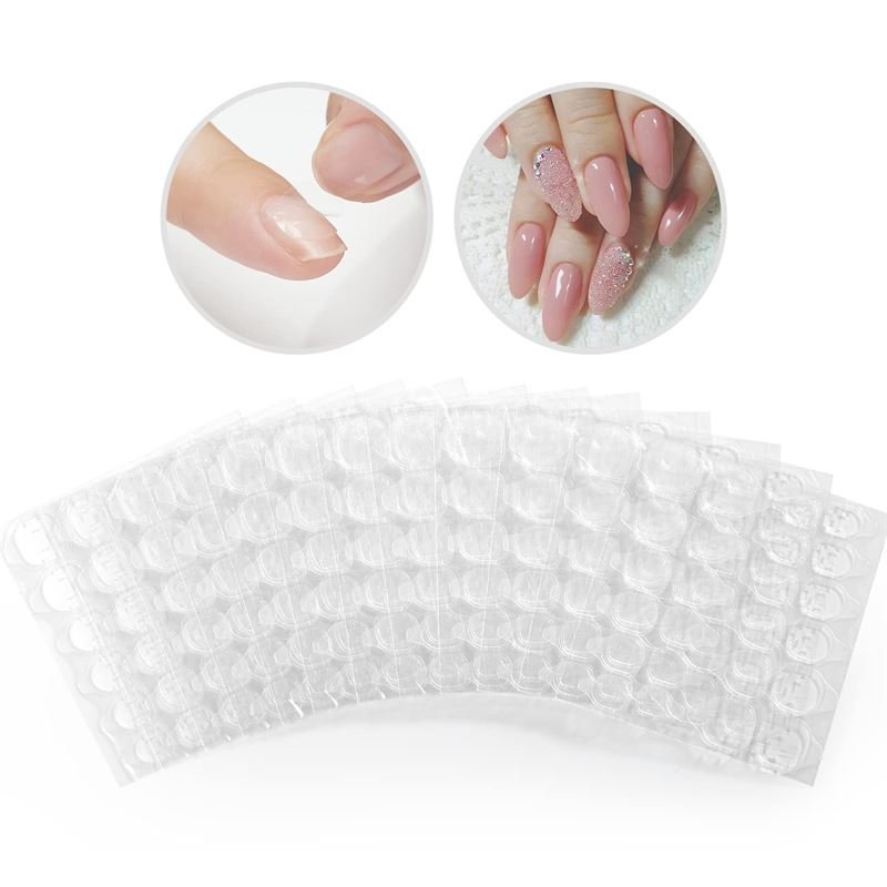 Press On Tape - Ruban adhésif double face pour Press - On Tipper - 5 feuilles - | Fashiongirl