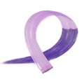 Purple Ombre, 50 cm - Crazy Colour Clip On - | Fashiongirl
