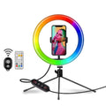 Anneau lumineux avec éclairage RGB + télécommande sans fil - | Fashiongirl