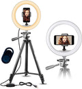 Ring Light Model 201 m. Trépied max. 167 cm & télécommande Bluetooth - | Fashiongirl