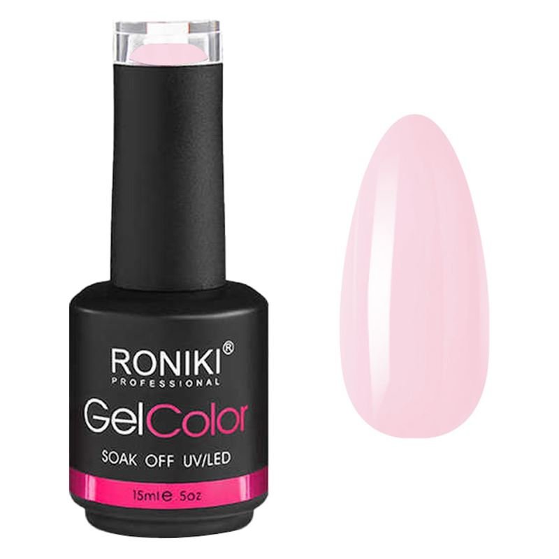 RONIKI Liquid Builder Gel Nail Polish Soft Pink (027) - | Fashiongirl