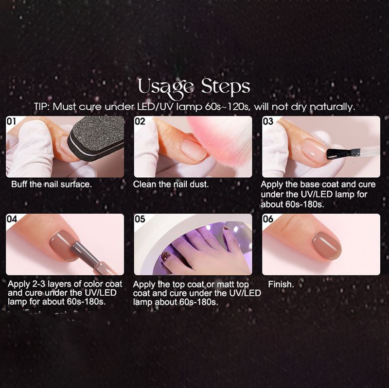 ROSALIND Mini Gel Polishes / Nail Polish - Neutral Collection (RATC6 - 012) - | Fashiongirl