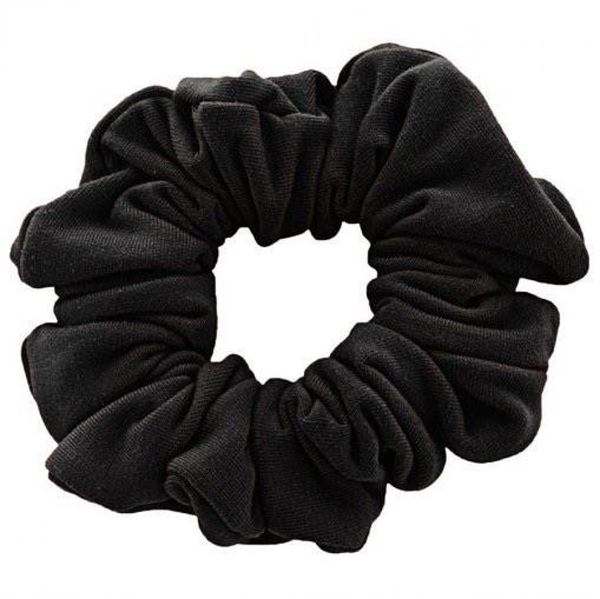 Scrunchie Hair Elastic - Black - Hair Accessories