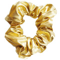 Élastique à cheveux Scrunchie - Métallique et élastique - Or - Accessoires pour cheveux