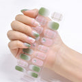 Autocollants pour ongles en gel semi-durcis / Vernis à ongles autocollant - Picnic (JK - 257) - | Fashiongirl