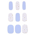 Autocollants pour ongles en gel semi-durcis / Vernis à ongles autocollant - Winter Flower (JK - 006) - | Fashiongirl