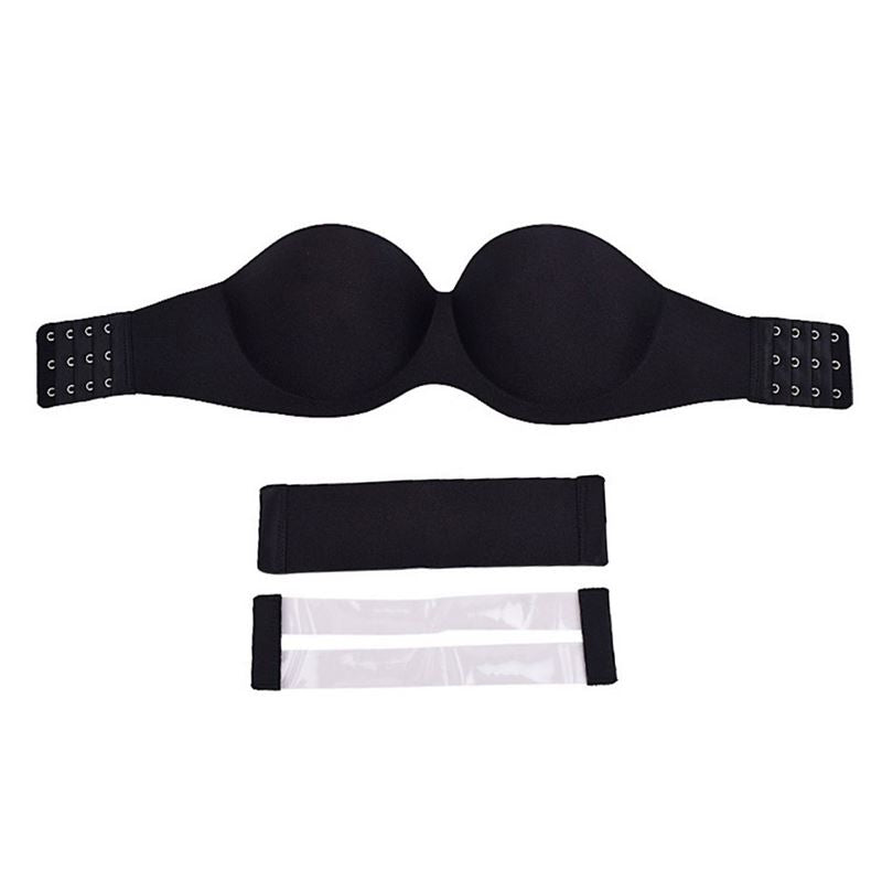 Shapelux Strapless bra with invisible back - Black - Shapewear | Fashiongirl