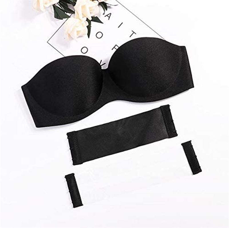 Shapelux Strapless bra with invisible back - Black - Shapewear | Fashiongirl