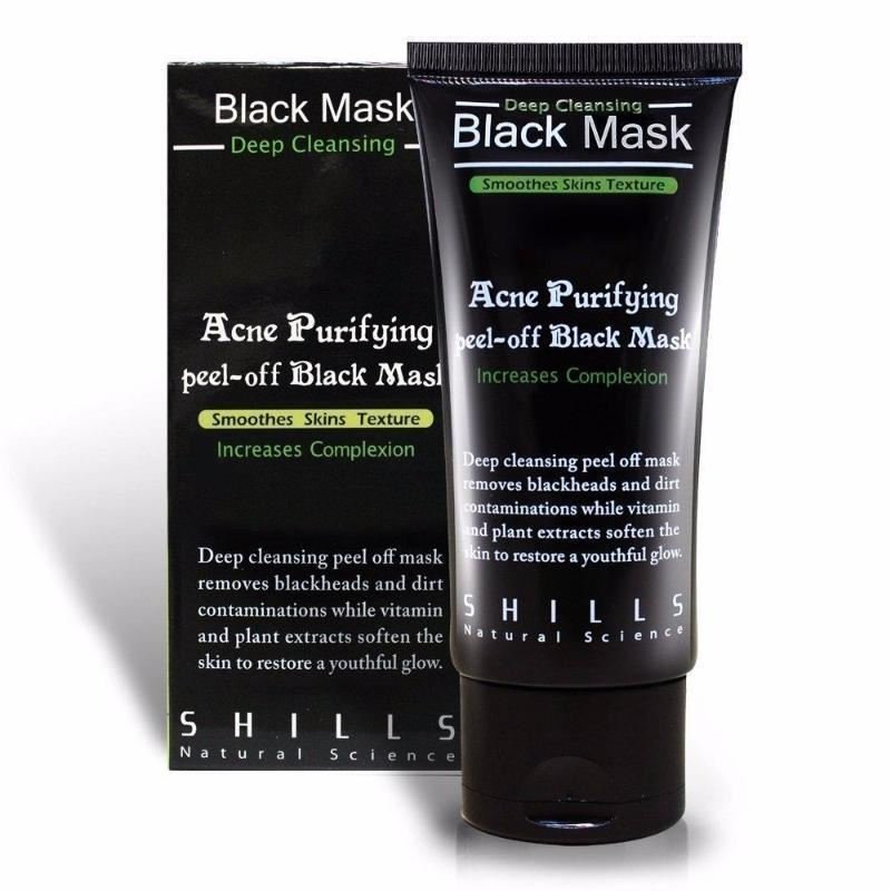 Shills Black Mask Purifying Peel - off Mask - For blackheads, acne, impure skin - | Fashiongirl