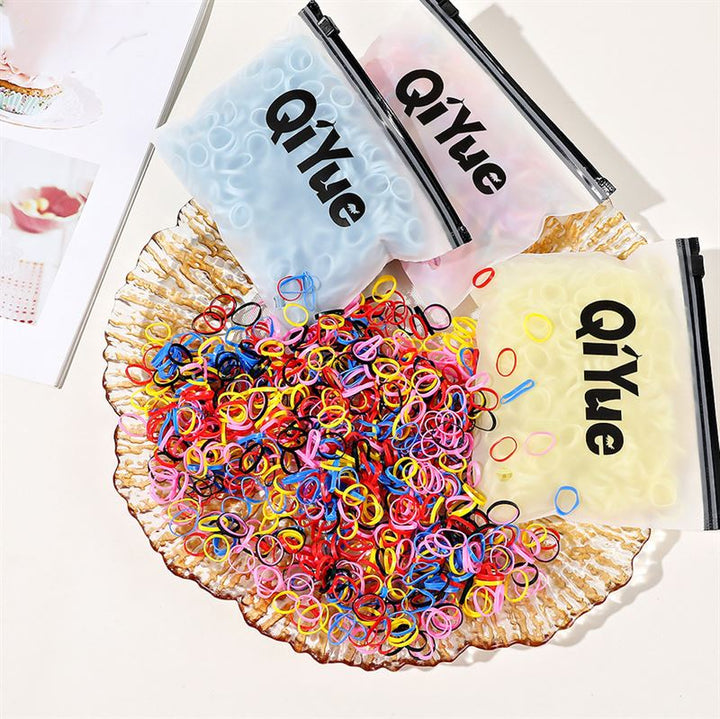 SOHO Adin Snag Free Hair elastics, 1000 pcs - Magic Purple - Hair Accessories | Fashiongirl