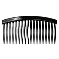SOHO Ambre French Hair Comb for Updos - Black