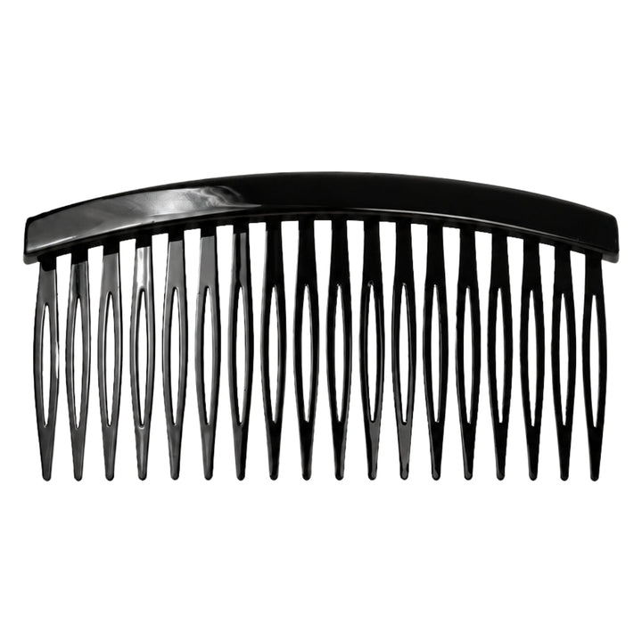 SOHO Ambre French Hair Comb for Updos - Black