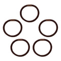 SOHO Amelie Élastiques pour cheveux - Marron foncé - Accessoires pour cheveux | Fashiongirl