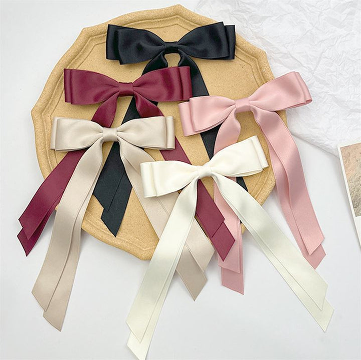 SOHO Anua Bow Hair Clip - Brown - Hair Accessories | Fashiongirl