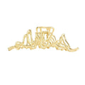 SOHO Asli Metal Hair Claw - Gold - Accessoires pour cheveux