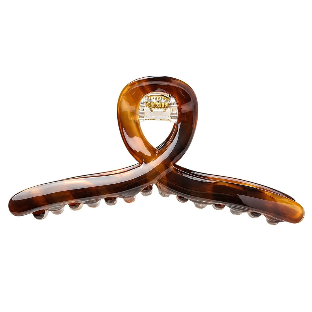 SOHO Aspen Hair Claw Clip 11 cm - Brown