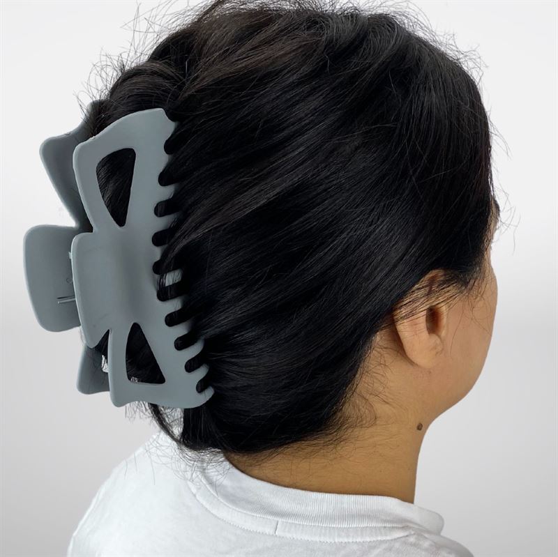 SOHO Astrid Hair Claw - Grey - Hair Accessories