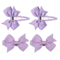 SOHO Ayla Bow Barrettes - Lavande clair - Accessoires pour cheveux | Fashiongirl