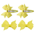 SOHO Ayla Bow Barrettes - Jaune - Accessoires pour cheveux | Fashiongirl