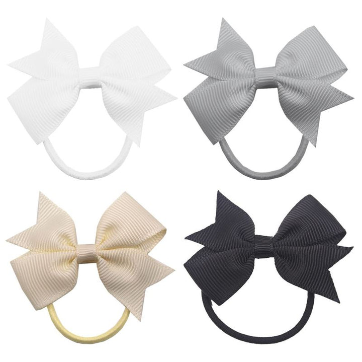 SOHO Ayla Loop Hair elastics - Monochrome - Hair Accessories | Fashiongirl
