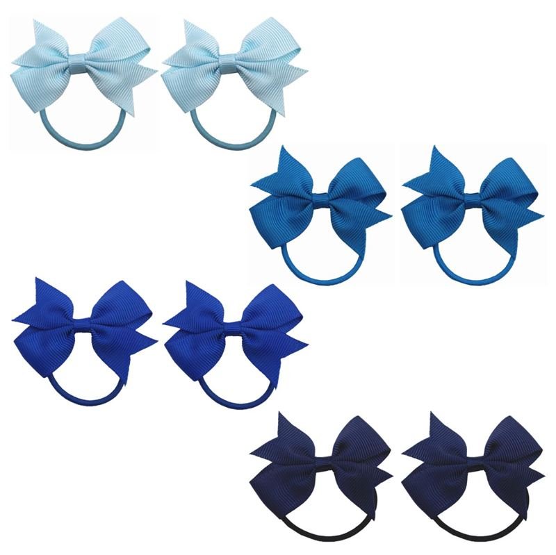 SOHO Ayla Loop Hair elastics - Ocean - Hair Accessories | Fashiongirl