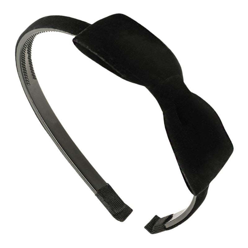 SOHO Beata Bow Headband - Black - Hair Accessories | Fashiongirl