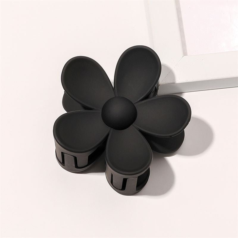 SOHO Bloom Hair Claw - Black - Hair Accessories