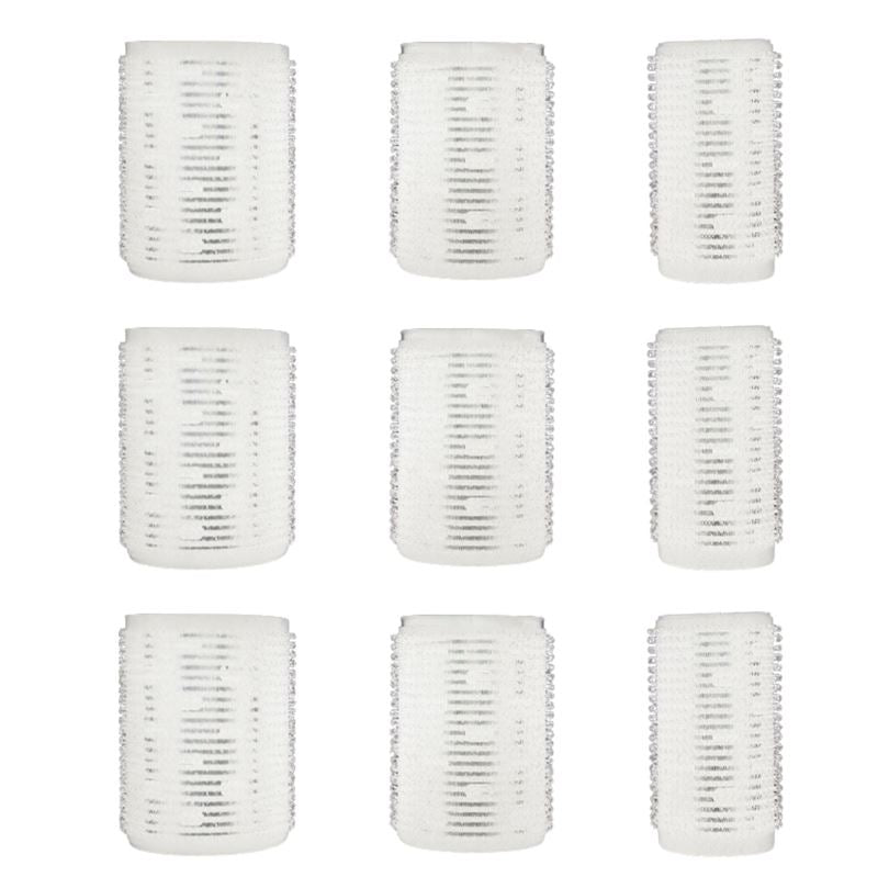 SOHO Ceramic Thermal Hair Rollers 46/36/28 MM Velcro Curlers / Hair Rollers - 9 pcs - Hair Styling tool | Fashiongirl