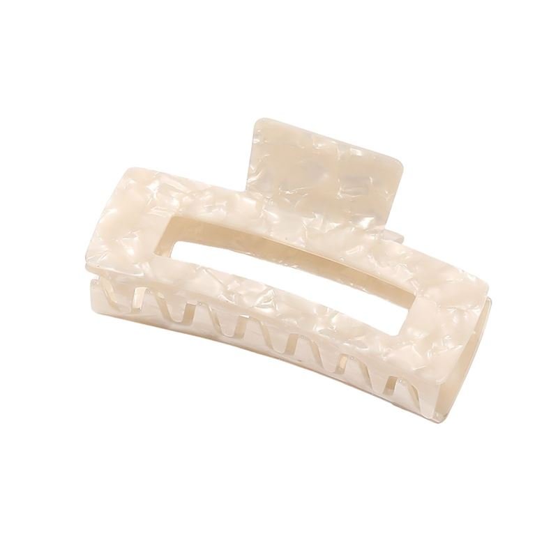 SOHO Clara Hair Claw - Crystal White - Hair Accessories