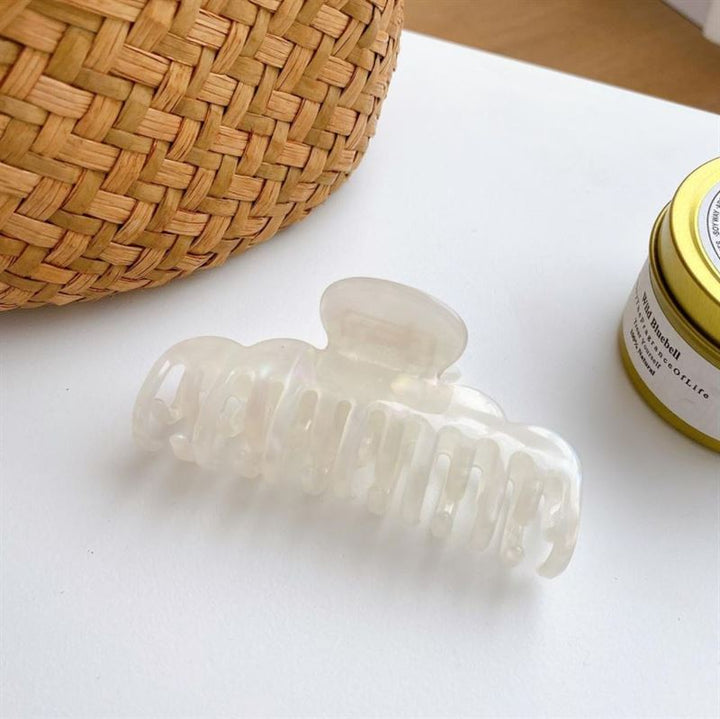 SOHO Cloud Hair Claw - Blanc - Accessoires pour cheveux