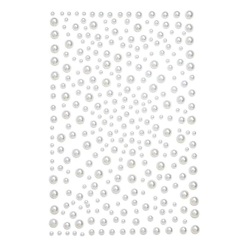 SOHO Dazzling Self Adhesive Beads - White - | Fashiongirl