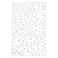 SOHO Strass autocollants éblouissants - Argent - | Fashiongirl