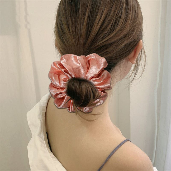 SOHO Dina Scrunchie - White - Hair Accessories