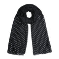 Écharpe SOHO Dots 180 x 90 cm - Noir - | Fashiongirl