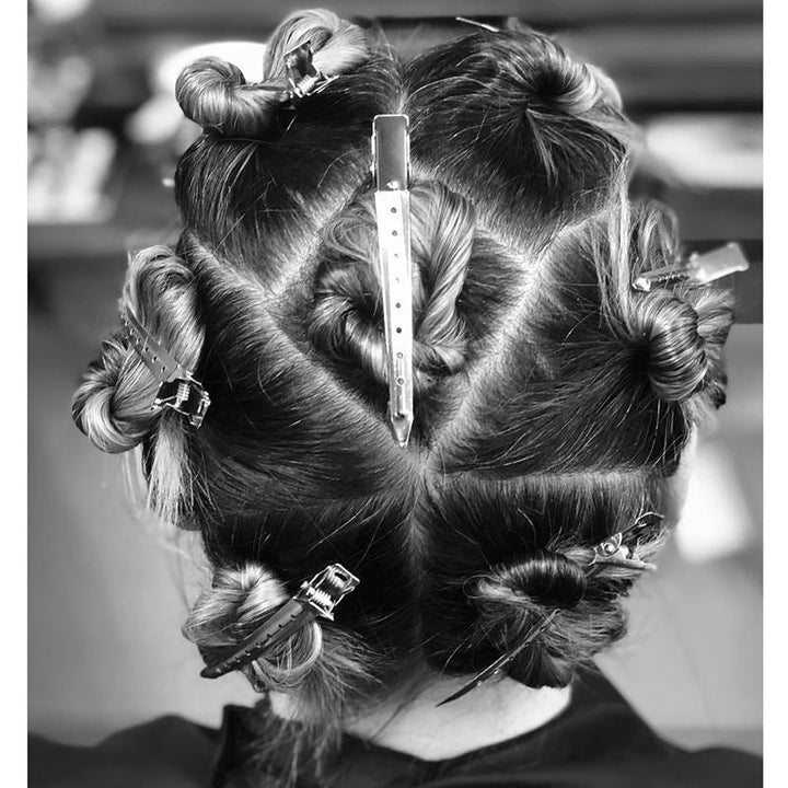 SOHO Duck Metal Hair Clips for Hair Styling and Splitting - 12 pcs - | Fashiongirl