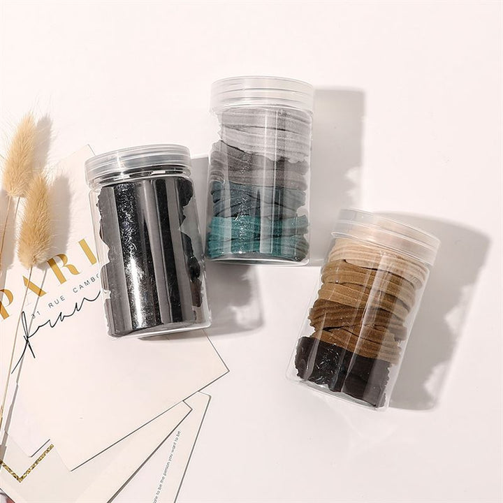 SOHO Elba Hair elastics - Beige Mix - Hair Accessories | Fashiongirl