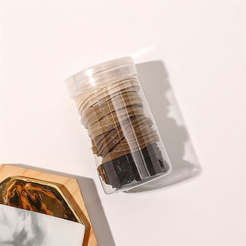 SOHO Elba Hair elastics - Beige Mix - Hair Accessories | Fashiongirl