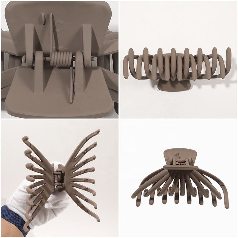 SOHO Elida Hair Claw - Brown - Hair Accessories