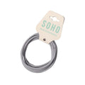 SOHO Ellie Hair Elastic - Gris clair - Accessoires pour cheveux | Fashiongirl