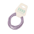SOHO Ellie Hair Elastic - Violet - Accessoires pour cheveux | Fashiongirl