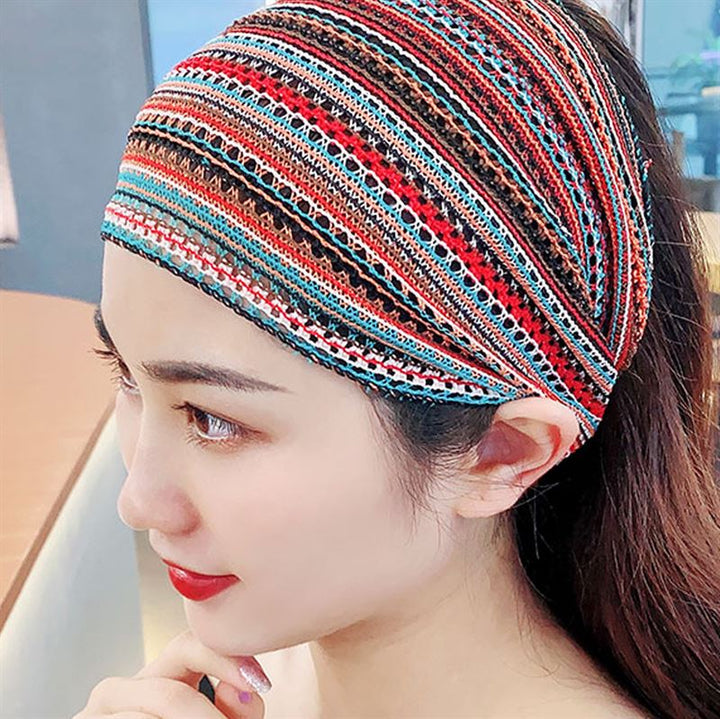 SOHO Fenna Hairband - Maroon - | Fashiongirl