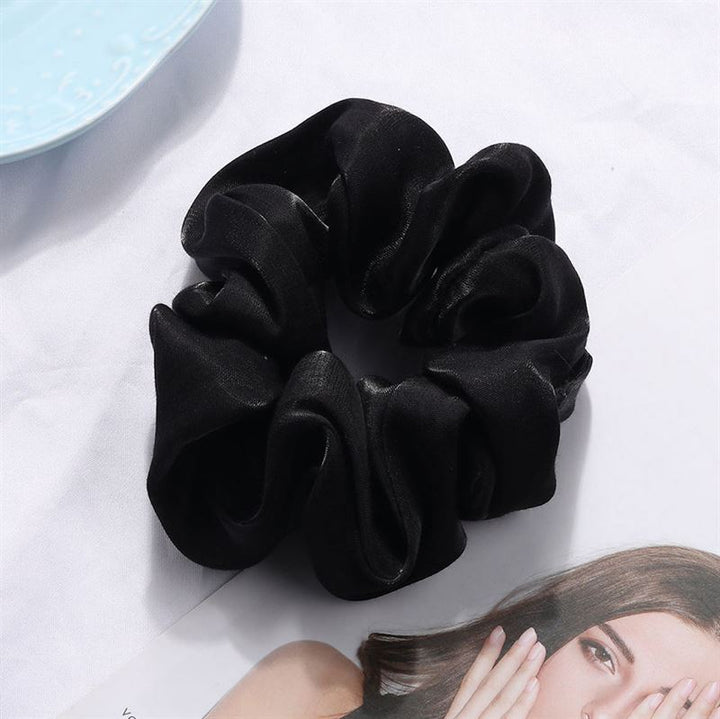 SOHO Gwen Scrunchie - Black - Hair Accessories