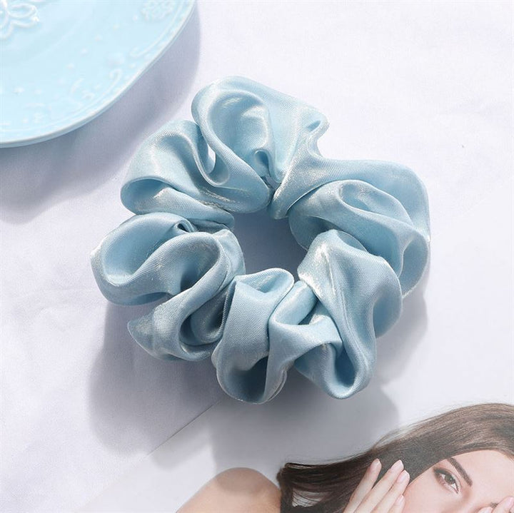 SOHO Gwen Scrunchie - Light Blue - Hair Accessories