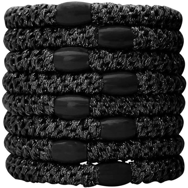 SOHO Hair elastics - Black, 3 pcs - Hair Accessories | Fashiongirl