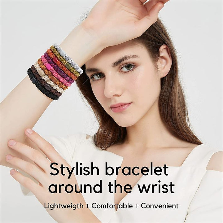 SOHO Hair elastics - Black, 3 pcs - Hair Accessories | Fashiongirl