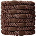 Élastiques pour cheveux SOHO - Marron, 3 pièces - Accessoires pour cheveux | Fashiongirl