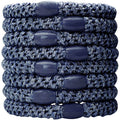 Élastiques à cheveux SOHO - Denim, 3 pièces - Accessoires pour cheveux | Fashiongirl