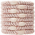 Élastiques pour cheveux SOHO - Rose, 3 pièces - Accessoires pour cheveux | Fashiongirl