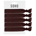 SOHO Hair Ties n° 05 - Brownie Brown - | Fashiongirl